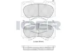 ICER Brake Pad Set,  disc brake 181665
