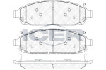 ICER Brake Pad Set,  disc brake 181713