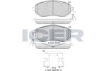 ICER Brake Pad Set,  disc brake 182199