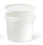 plastic bucket pp white kaanga paints and varnishes for mixing and for preservation. 0,365L