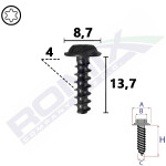 mounting screw quantity per package 5 pcs bmw and mini