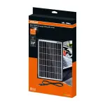 compact battery charger with solar panel 10w