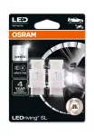 led (blister 2pcs) p27/7w 12v 2w w2,5x16q no certificate ledriving sl, cold white 6000k