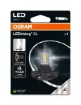 led (1pc) ps19w 12v 1.8w pg20/1 no certificate ledriving, cold white 6000k