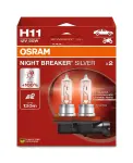 bulb h11 12v 55w night breaker silver