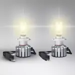led bulb (set of 2 pcs) h18/h7 12v 18w px26d/py26d-1 no certificate, ledriving hl vintage, warm white 2700k
