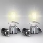 led bulb (set of 2 pcs) h19/h4/r2 12v 14w p43t/p45t/pu43t-3 forbidden to use on public roads, ledriving hl vintage 2700k