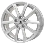 &nbsp; 7.0x16, 5x112, CH 66,7, ET: 52; wheel aluminium ITWHEELS Elena glossy silver