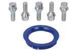 alloy wheels mounting set