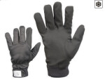 352-10 synthetic leather fleece lining work gloves 10" m+