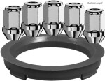 autec kit (m14x1.50/33/19 5pcs + 72.6-64.1 1pc) hionda cr-v