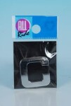 with adhesive C- letter, chrome