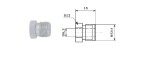 head brake pipe M12X1
