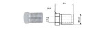head brake pipe M12X1