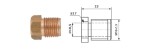 head brake pipe M16X1,5