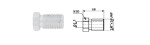 head brake pipe 3/8X24
