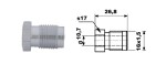 head brake pipe 16X1,5