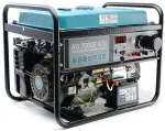 electric alternator 230V, engine Power 13 hp, maximum Power: 5,5kW, Nominal current: 23,8A, sockets: 1x12V DC, 1x16A (230V), 1x32A (230V); algus: automatic/Electrical/manual