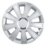 silver välklambiga car wheel cover 14