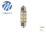 BULB LED, 2pc., C5W, 12V, max. 1W, color light white, socket SV8,5-8, vehicles without CAN-bus süsteemita