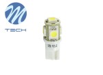 BULB LED, 2pc., W5W, 12V, max. 1,2W, color light white, socket W2,1X9,5D, vehicles without CAN-bus süsteemita