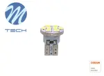 BULB LED, 2pc., W5W, 12V, max. 0,64W, color light white, socket W2,1X9,5D, vehicles without CAN-bus süsteemita