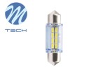 BULB LED, 2pc., C5W, 12V, max. 1W, color light white, type plug SV8,5-8