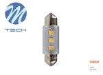 BULB LED, 2pc., C5W, 12V, max. 0,5W, color light white, socket SV8,5-8, vehicles without CAN-bus süsteemita