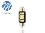 BULB LED, 1pc., C5W, 12V, max. 2W, color light white, socket SV8,5-8, vehicles canbus system
