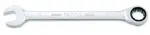 TOPTUL Ring Open End Wrench, Ratchet, dimensions 19 mm.