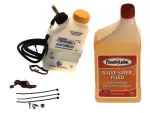 Flashlube lubricator set LPG ( manual) 2 generacja + valve saver fluid 1L