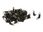 spring mounting, 100 pc.; diam.: 6mm, 8mm; rubber isolatsioonis