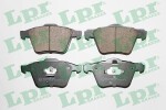 LPR Brake Pad Set,  disc brake 05P1237