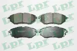 LPR Brake Pad Set,  disc brake 05P1402