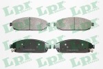 LPR Brake Pad Set,  disc brake 05P1403