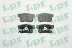 LPR Brake Pad Set,  disc brake 05P1404