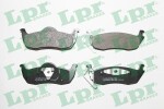 LPR Brake Pad Set,  disc brake 05P1405