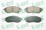 LPR Brake Pad Set,  disc brake 05P1406