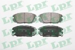 LPR Brake Pad Set,  disc brake 05P1409