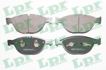LPR Brake Pad Set,  disc brake 05P1410
