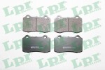 LPR Brake Pad Set,  disc brake 05P1426