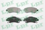 LPR Brake Pad Set,  disc brake 05P1456