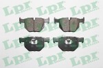 LPR Brake Pad Set,  disc brake 05P1472