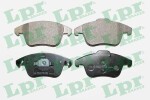 LPR Brake Pad Set,  disc brake 05P1480