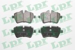 LPR Brake Pad Set,  disc brake 05P1485