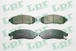LPR Brake Pad Set,  disc brake 05P1495
