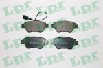 LPR Brake Pad Set,  disc brake 05P763