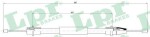 LPR Cable Pull,  parking brake C0637B