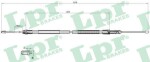 LPR Cable Pull,  parking brake C1041B