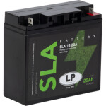 landport starter battery sla 12v 20ah 180a 181x76x167